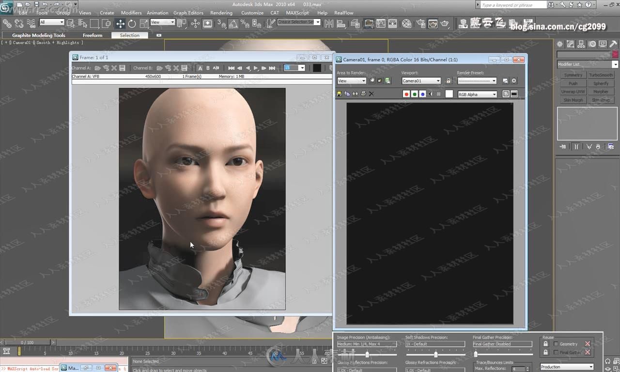 3dmax莫丽娜高级角色建模渲染动画中文视频教程2 / 作者:liangyuwei / 帖子ID:16751885,5300157