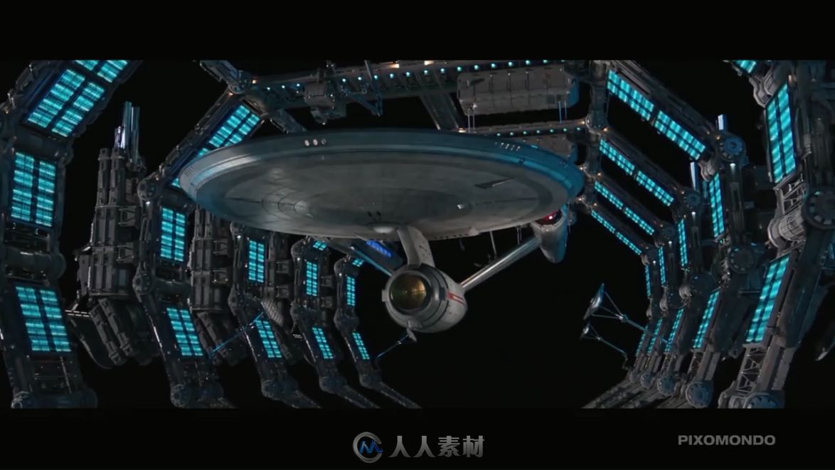 美剧《星际迷航:发现号（第二季）》视觉特效解析视频 太空科幻场景特效制作解析