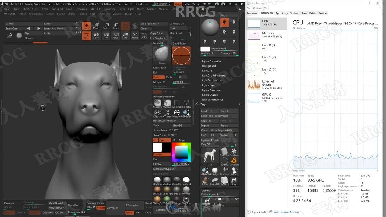 ZBrush3D概念角色设计极限指南工作流程视频教程