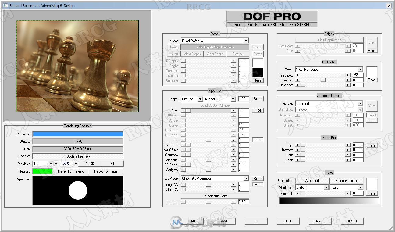 DoF Pro景深滤镜Photoshop插件V5.1版