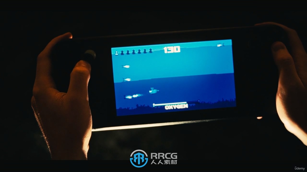 Godot 4重制版复古游戏海洋探险实例制作视频教程