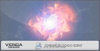 化学反应Logo演绎动画AE模板 Videohive Chemical Logo Ident 9099361