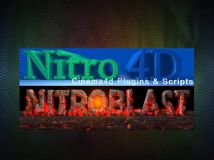 《C4D插件Nitro4D NitroBlast v1.00 R12更新版与教程》Nitro4D NitroBlast v1.00 R12 + Tutorial