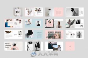 公司商业年度展示indesign排版模板Bold Magazine