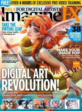 科幻数字艺术杂志2017年6月刊 IMAGINEFX JUNE 2017