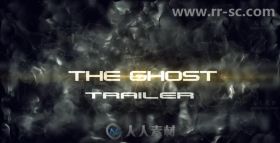 神秘黑暗烟雾展示影视片头视频包装AE模板 The Ghost Trailer