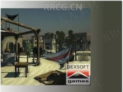 逼真沙漠村庄3D环境场景Unity游戏素材资源