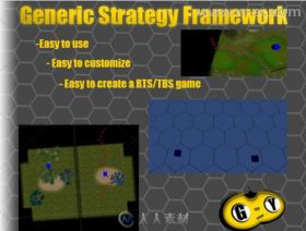 通用策略游戏框架系统完整项目Unity游戏素材资源
