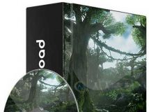 Unreal Engine超精致自然环境游戏扩展资料第一季 Gumroad Procedural Nature Pack ...