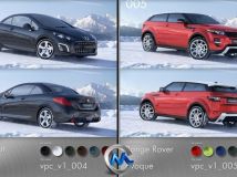 《Viz-People出品高档汽车3D模型Vol.1》Viz-People 3D CARS v1
