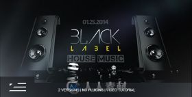 Black Label俱乐部活动宣传片AE模板 Videohive Black Label Club Event Promo 658...
