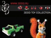《玩具3D模型合辑》3DDD Toys Collection