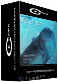 Realflow流体生物特效制作视频教程第一季 cmiVFX Living Creatures in Realflow Vo...