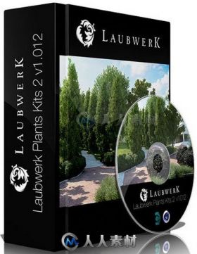 Laubwerk Plants Kit真实植物场景插件 LAUBWERK PLANTS KIT WITH LIBRARY