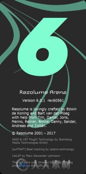 Resolume Arena v6.0.1 64 Bit - Eng