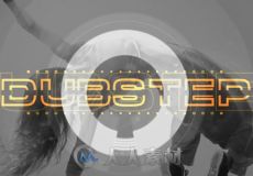 音乐节拍电视频道包装动画AE模板 Videohive Dubstep Logo 14857137