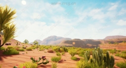 死亡峡谷自然景观Unreal游戏素材资源