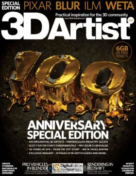 3D艺术家书籍杂志第100期 3D ARTIST ISSUE 1