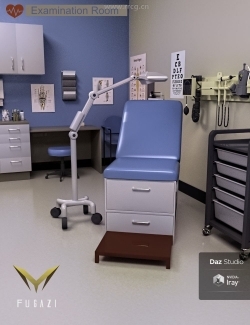 牙科检查室室内环境3D模型合集