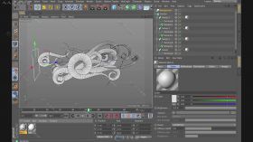 Cinema 4D MoSpline制作二维风力漩涡动画 - GSG灰猩猩C4D视频教程