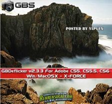 《PR高级插件GBDeflicker破解版》GBDeflicker v2.3.3 For AdobeCS5.5, CS6 Win/Mac...