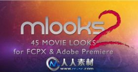 《PR与FCP调色插件mLooks和预设合辑V2版》motionVFX mLooks 1 & 2 Plugin