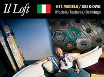 《阁楼三维模型收集》Collection 3D Models from Il Loft