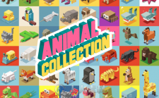 像素风格3D动物展示Ai模板Animals Isometric collection