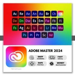 Adobe CC创意云系列大师版软件V2024版