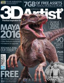 3D艺术家书籍杂志第81期 3D Artist Issue 81 2015