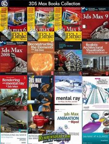 《16本国外3dsMax学习教程书籍杂志合辑》3ds Max books collection