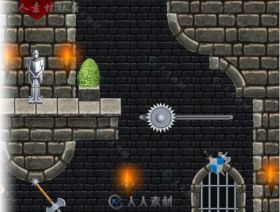 城堡冒险游戏资源2D贴图和材质Unity游戏素材资源