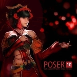 Poser Pro人物造型设计软件V12.0.619 Mac版