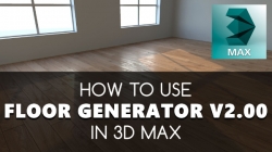 FloorGenerator地板制作3dsmax插件V2.10版