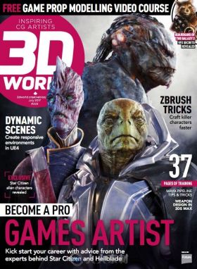 3D世界艺术杂志2017年7月刊 3D WORLD JULY 2017