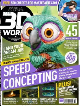 3D世界艺术杂志2018年1月刊