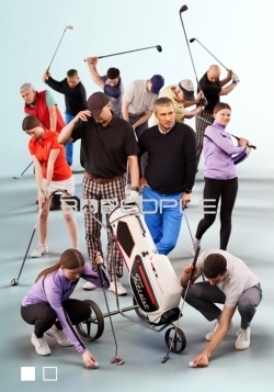 12组高尔夫打球人物角色3D模型合集