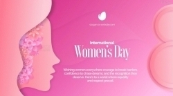 三八妇女节快乐节日祝福问候动画AE模板