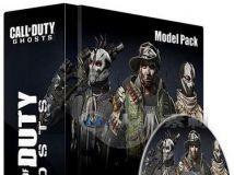 使命召唤战争游戏大型3D模型合辑 Call Of Duty GHOST Model Pack