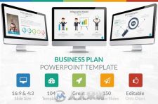 商业计划展示PPT模板Business Plan - Powerpoint Template
