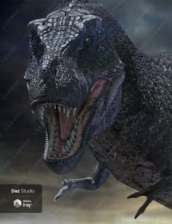 超级霸王龙恐龙3D模型+扩展模型合集