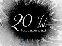 20组超级墨迹动画视频素材合辑 Videohive 20 Ink footage pack Stock Footage 9863249