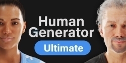 Human Generator人物角色生成器Blender插件V4.0.16版
