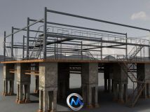 《老工业基地建筑和设施3D模型合辑3》Dexsoft Industrial 3 Model pack