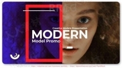 现代杂志效果时尚媒体开场展示动画AE模板