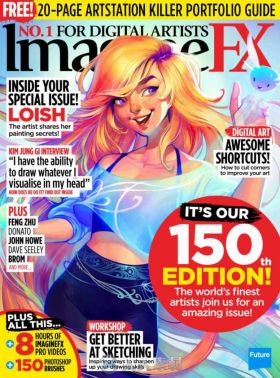 科幻数字艺术杂志2017年8月刊 IMAGINEFX AUGUST 2017 ISSUE 150