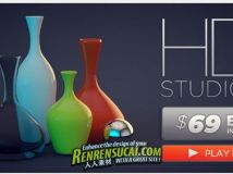 《C4D高分辨率HDRI产品渲染资源包》GSG HDRI Studio Pack 1.5 Real Studios From Real Light Design