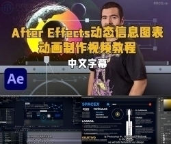 【中文字幕】After Effects动态信息图表动画制作视频教程