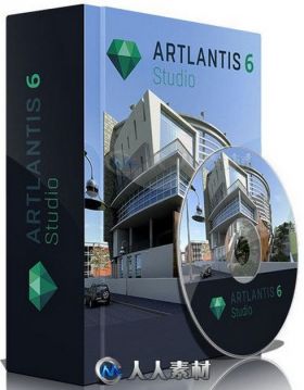 Abvent Artlantis Studio建筑场景专业渲染软件V6.5.2.14版 ABVENT ARTLANTIS STUDI...