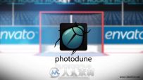 冰球排球足球射门Logo演绎动画AE模板 Videohive Sport Pack Logo Reveal 2 6841749...